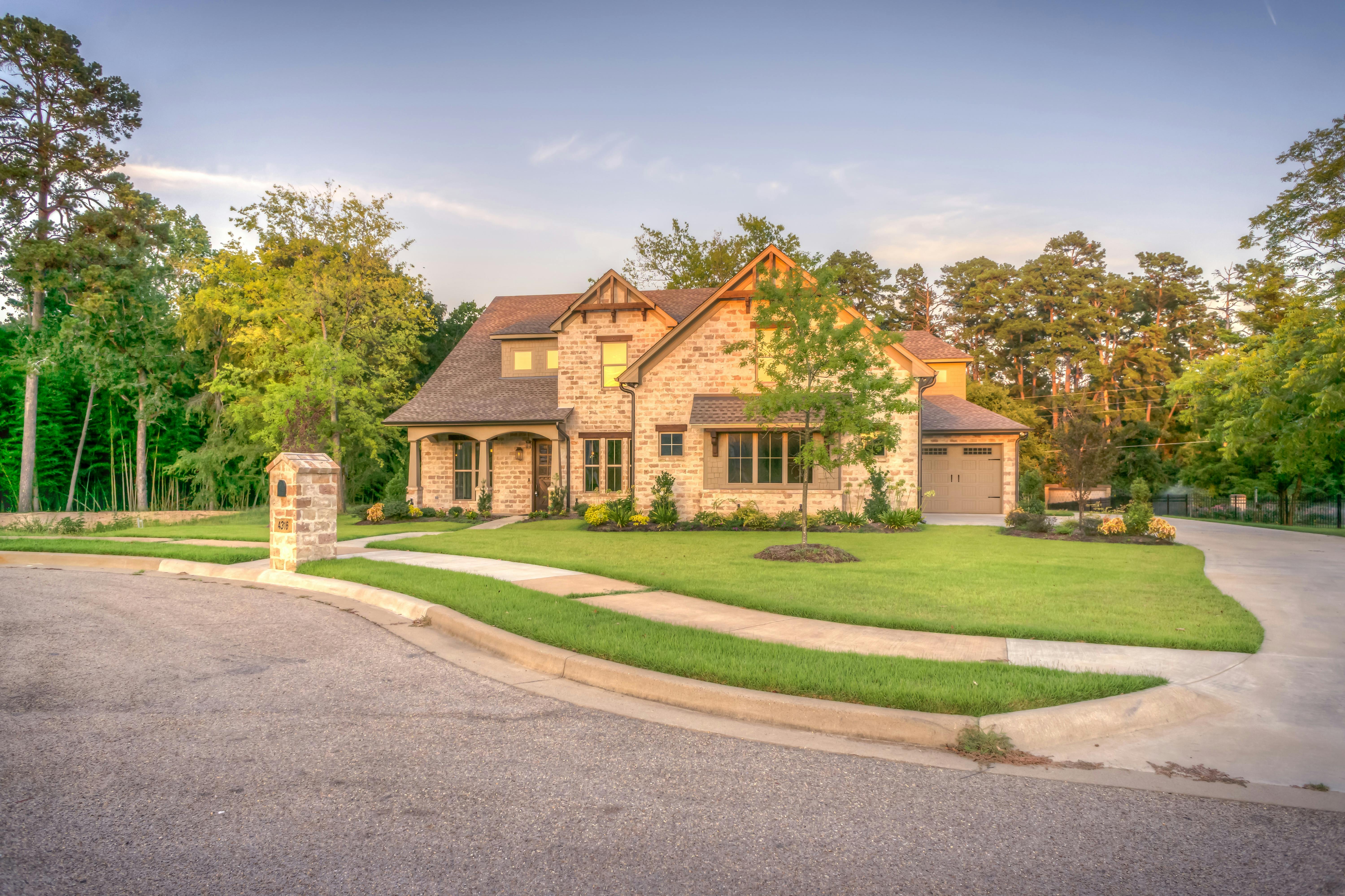 Beautiful home with a new roof in a North Carolina neighborhood